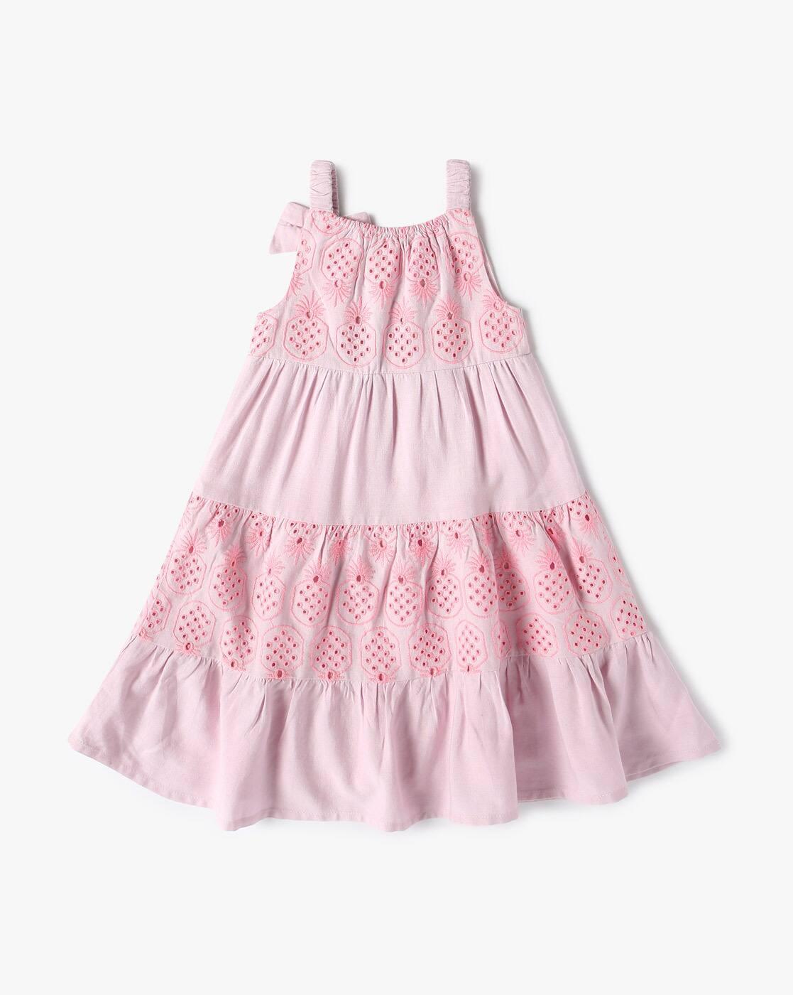 SCHIFLI DRESS, PINK, 12-18M