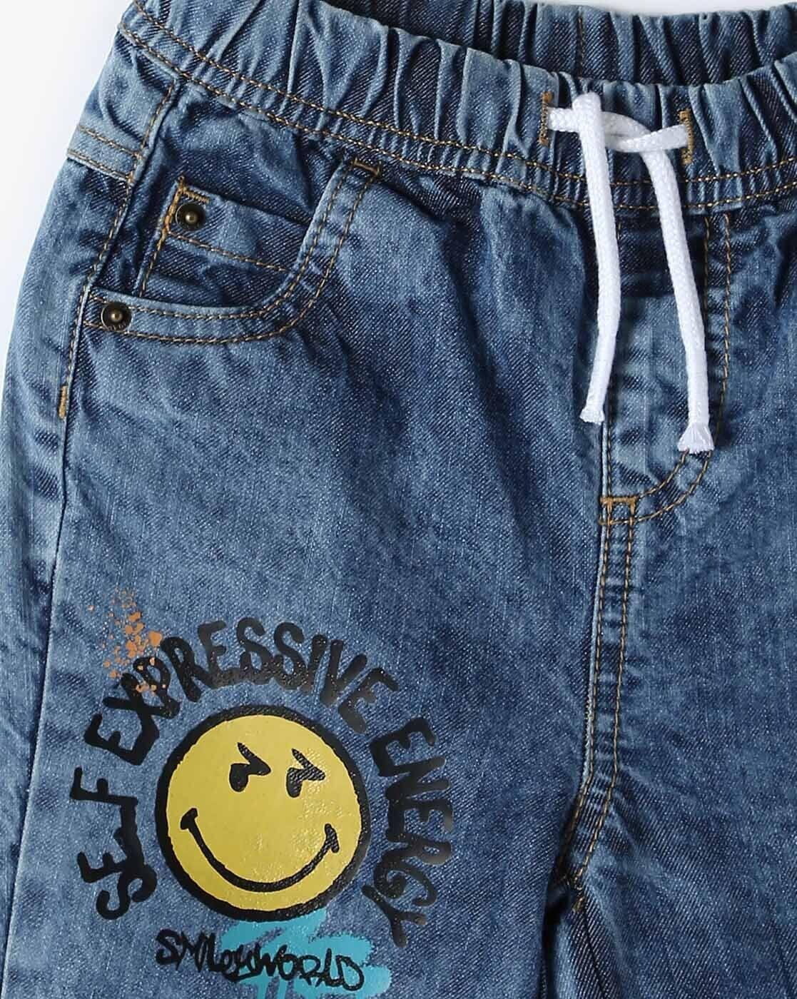 DENIM JOGGER, BLUE, 12-18M