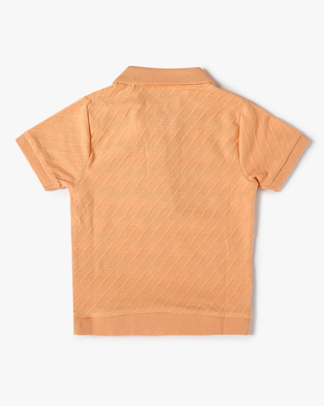 SOLID POLO, ORANGE, 12-18M