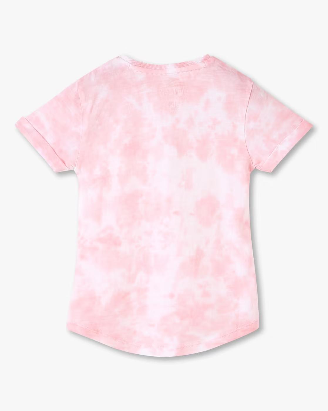 BOXYTEEW/CUFF, PINK, 15-16Y