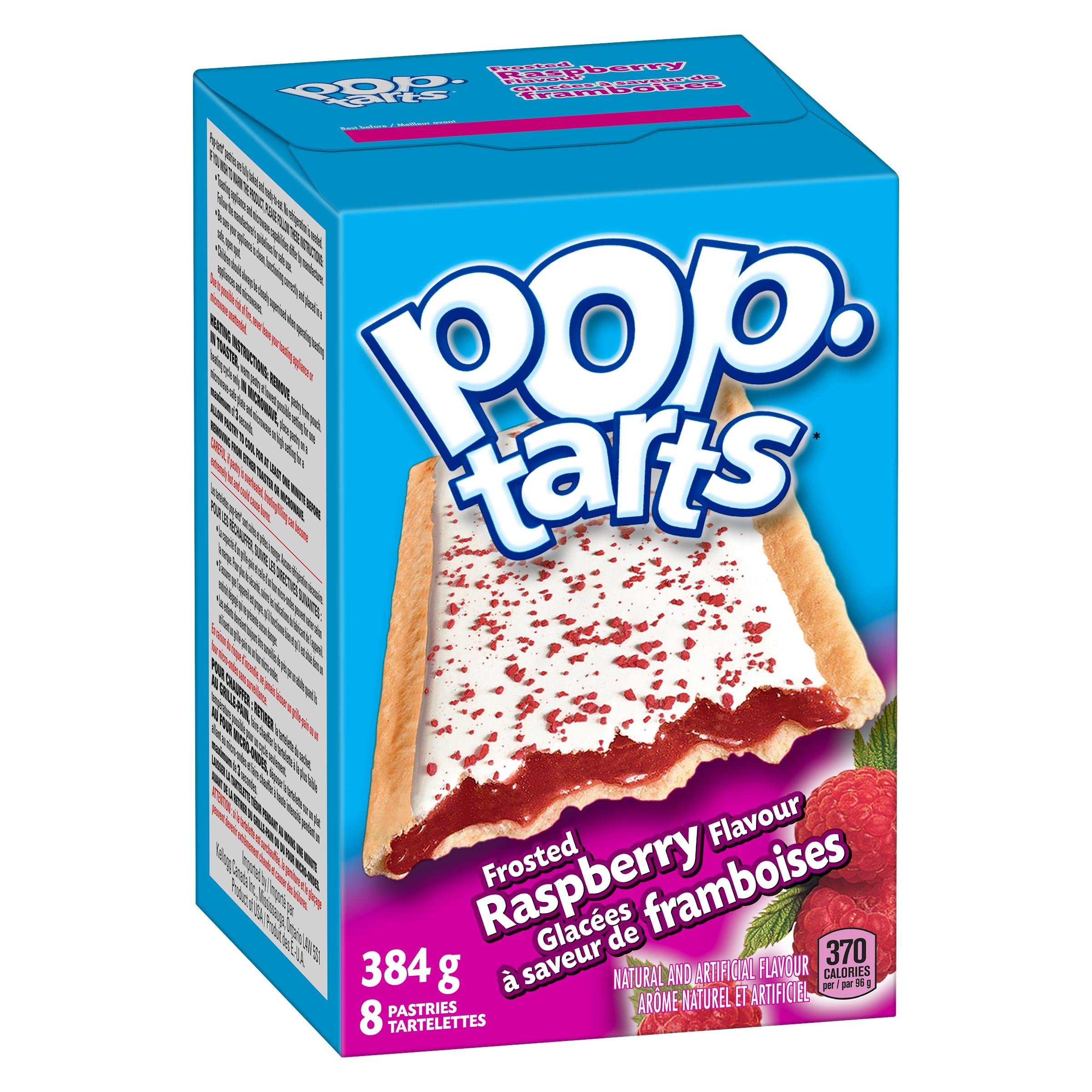 Pop Trats | Pop-Tarts Frosted Raspberry Toaster Pastries 384 g