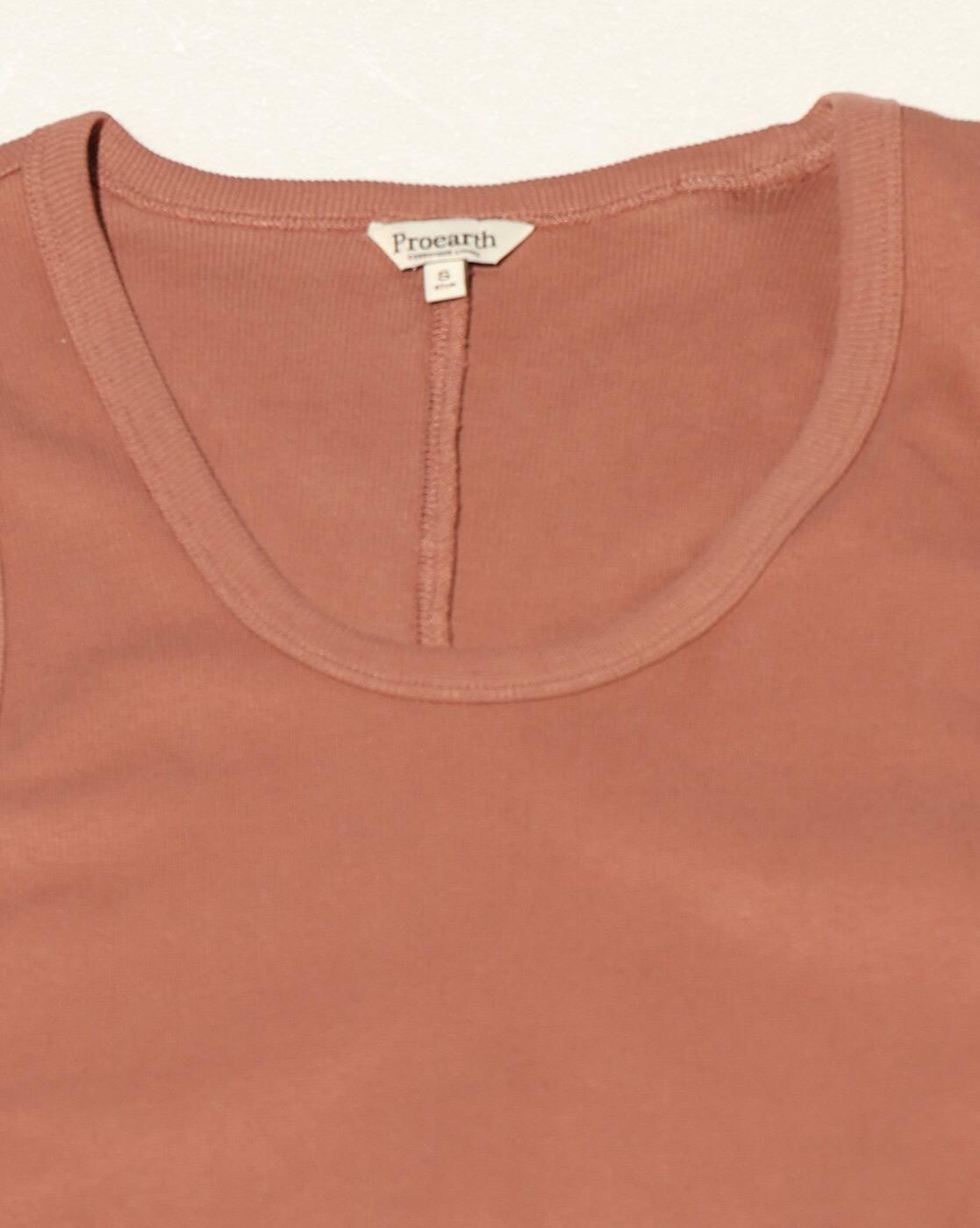 RIBBED TANK TOP, PINK, L