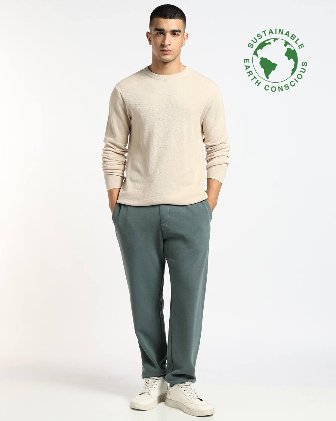 STRUCTURED KNIT TSHIRT, ECRU, XXL