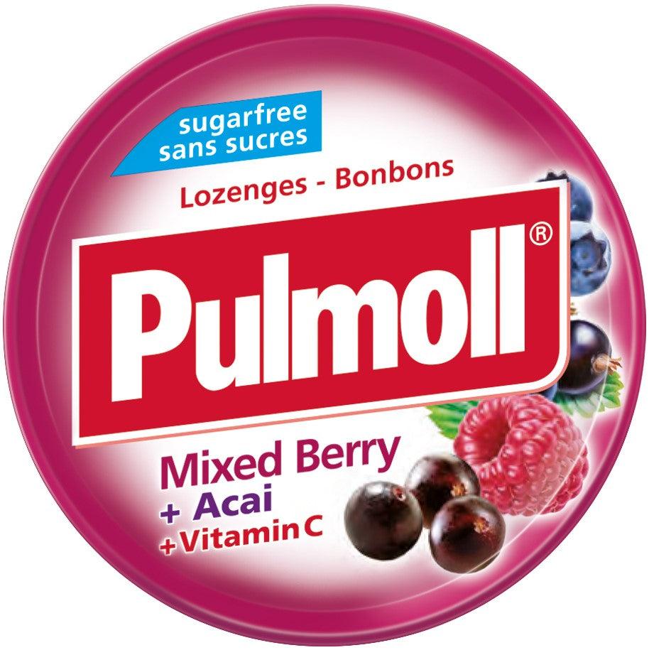 Pulmoll | Pulmoll Mixed Berry Sugar Free Lozenges 45 g