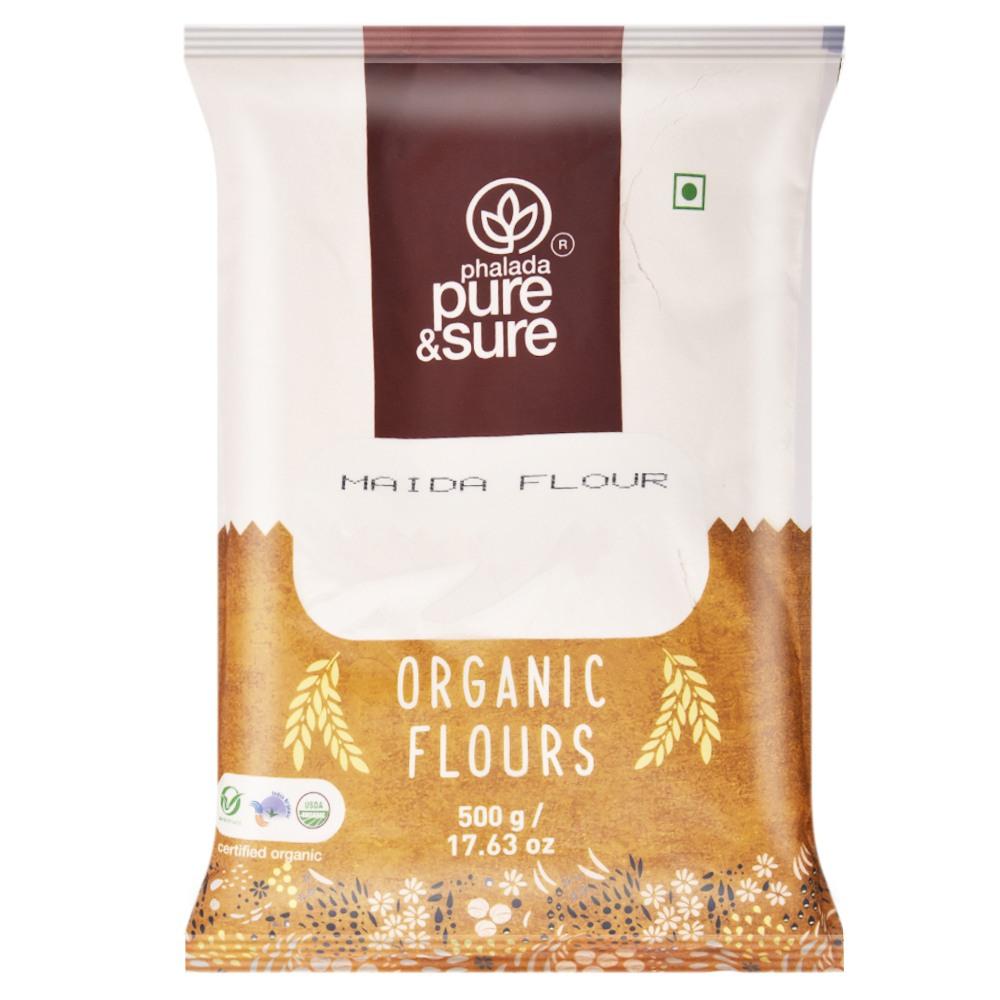 Pure & Sure | Phalada Pure; Sure Organic Maida 500 g