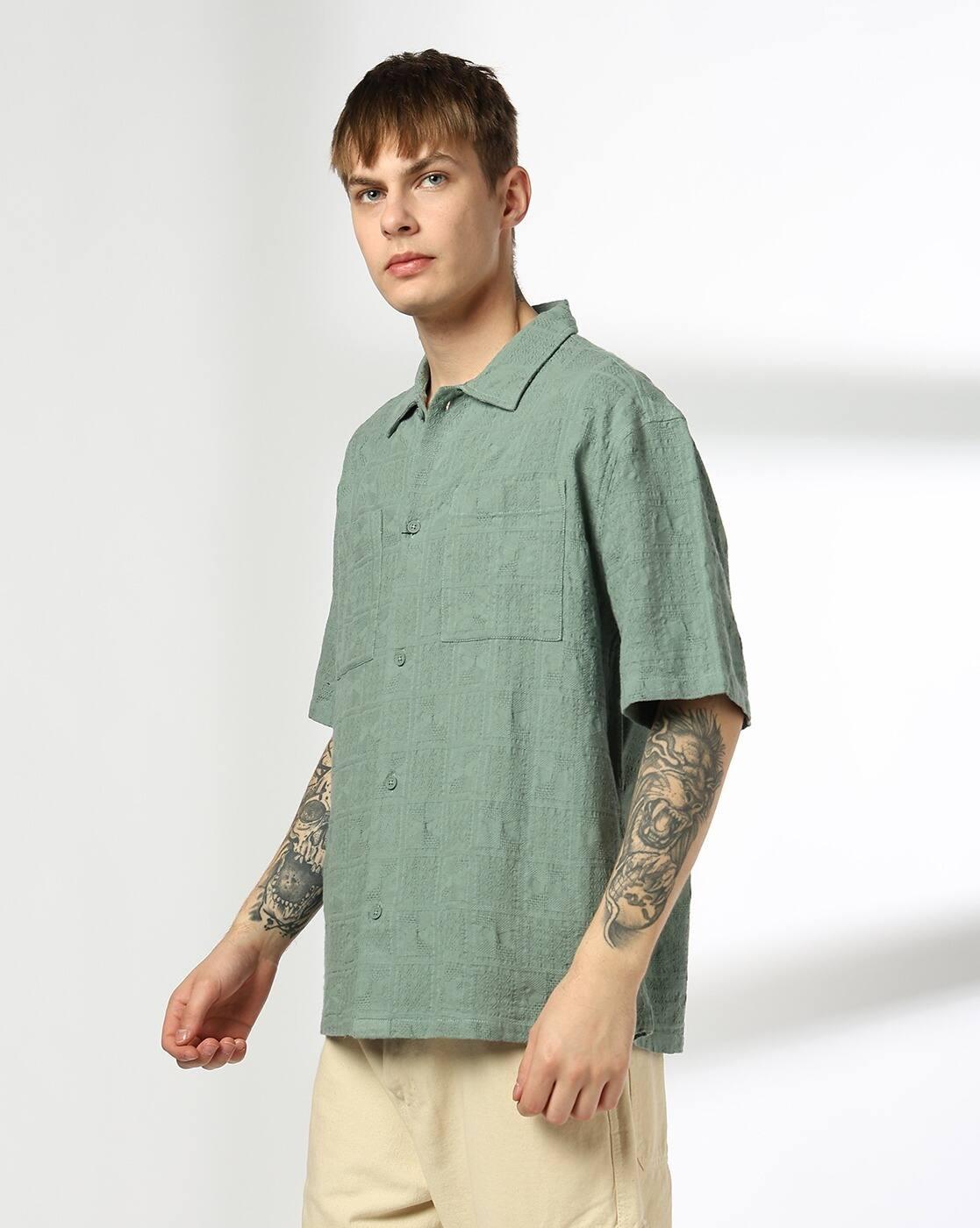 SS25 RV SHRT 175 AB, GREEN, XXL