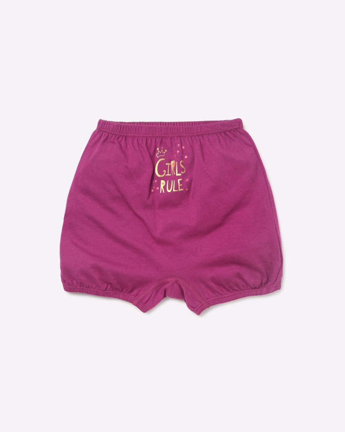 CONCEALED WB BLOOMER AOP, LAVENDER, 5-6Y