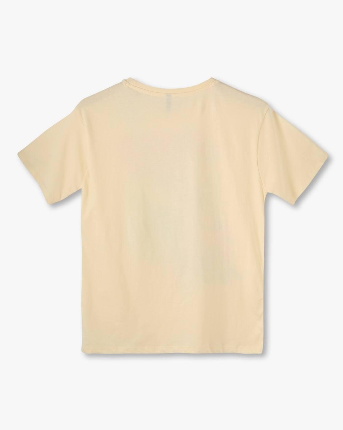 Long Tshirt w Cycling, OFF WHITE, 13-14Y