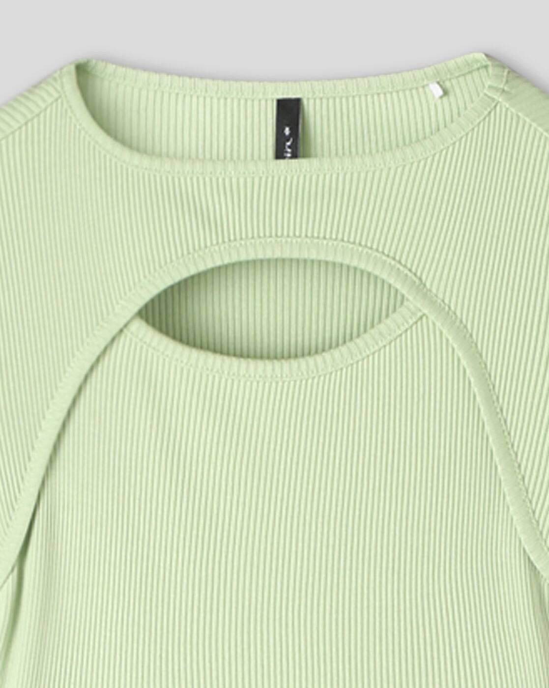 Knitted Cutout Dress, OLIVE, 15-16Y