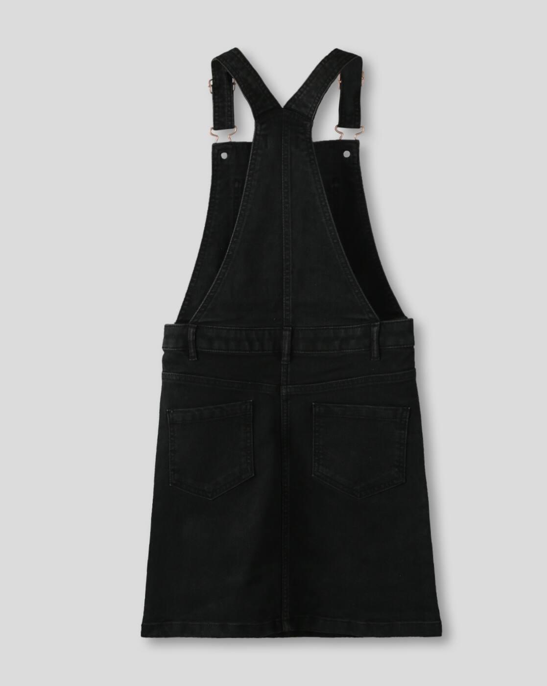 MINNIE DENIM DUN, BLACK CHARCOAL, 13-14Y