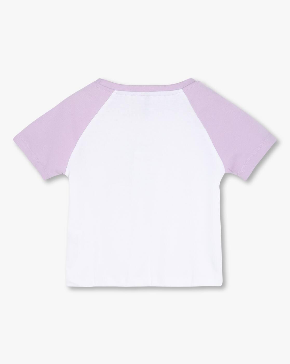 Crew neck Tshirt, LILAC, 8-9Y
