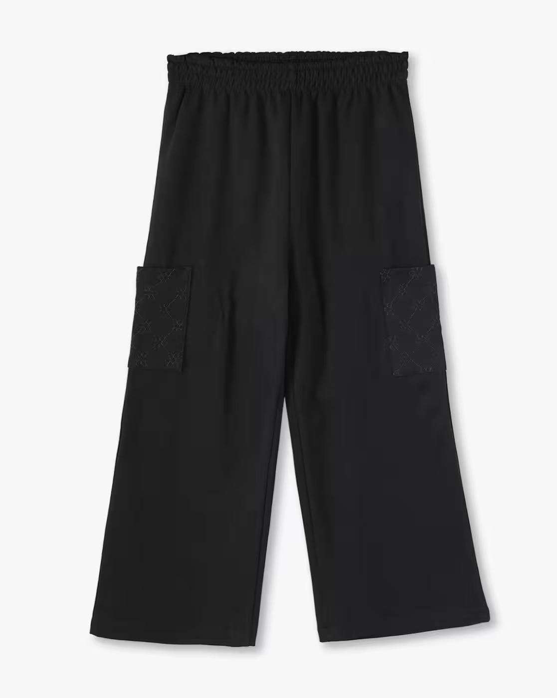 PAPER BAG PANT WI, BLACK CHARCOAL, 9-10Y