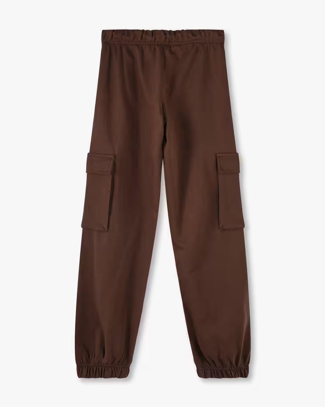 CARGO POCKET JOGGER, DK. BROWN, 9-10Y