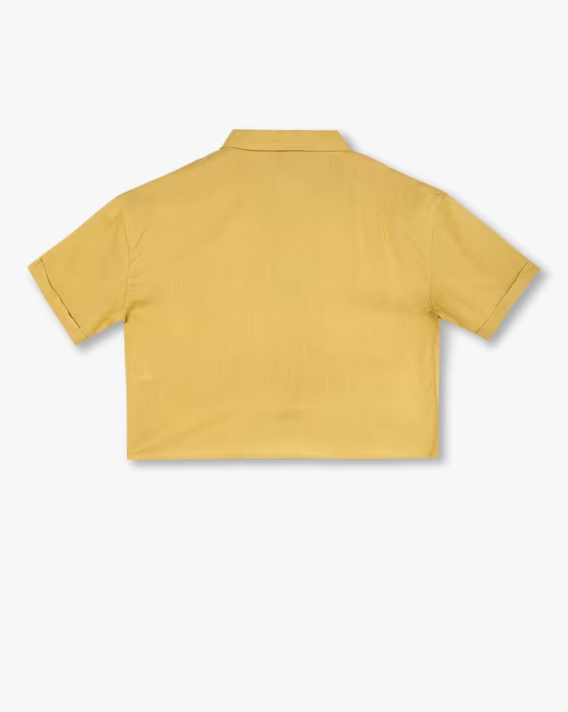 PINEAPPLE EMBROIDERED, LT. MUSTARD, 8-9Y