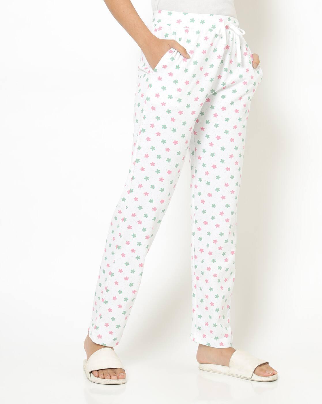 Floral Print Pyjamas with Insert Pockets