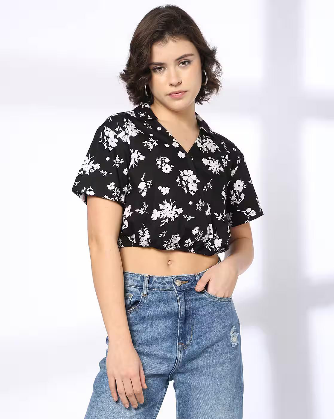 BACK CUTOUT SHIRT, BLACK, XL