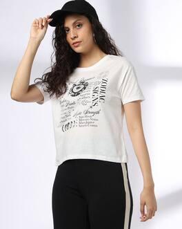LUNAR GUIDE GRAPHIC TEE, OFF WHITE, XL