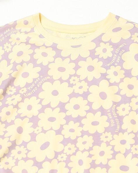 SL ST62 BOXY AOP SET, LILAC, XS