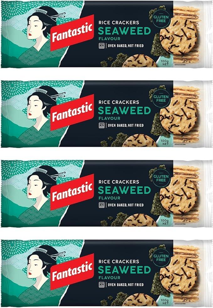 Snremorice | Fantastic Rice Crackers Seaweed 100 g