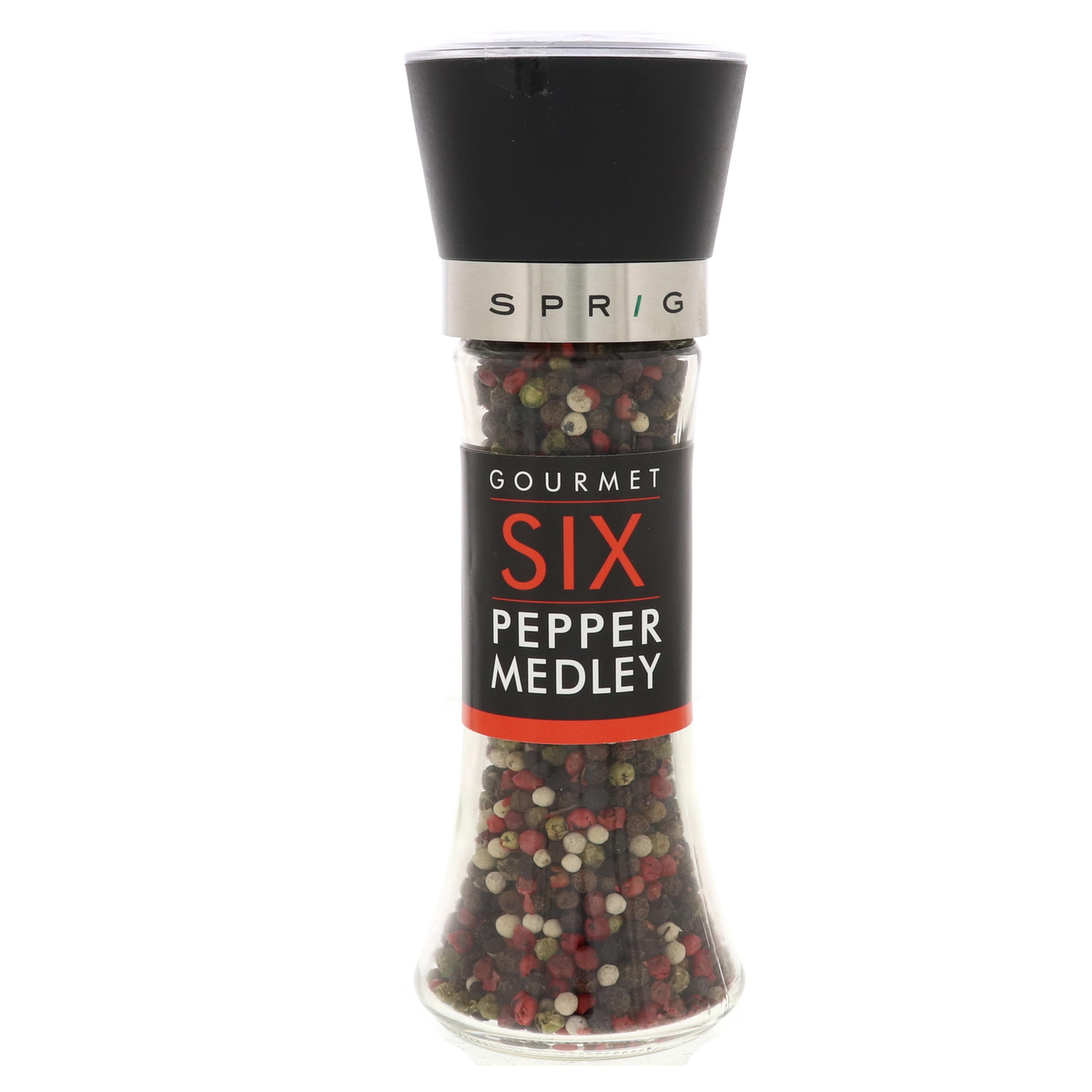 Sprig | Sprig Gourmet Six Pepper Medley 85 g
