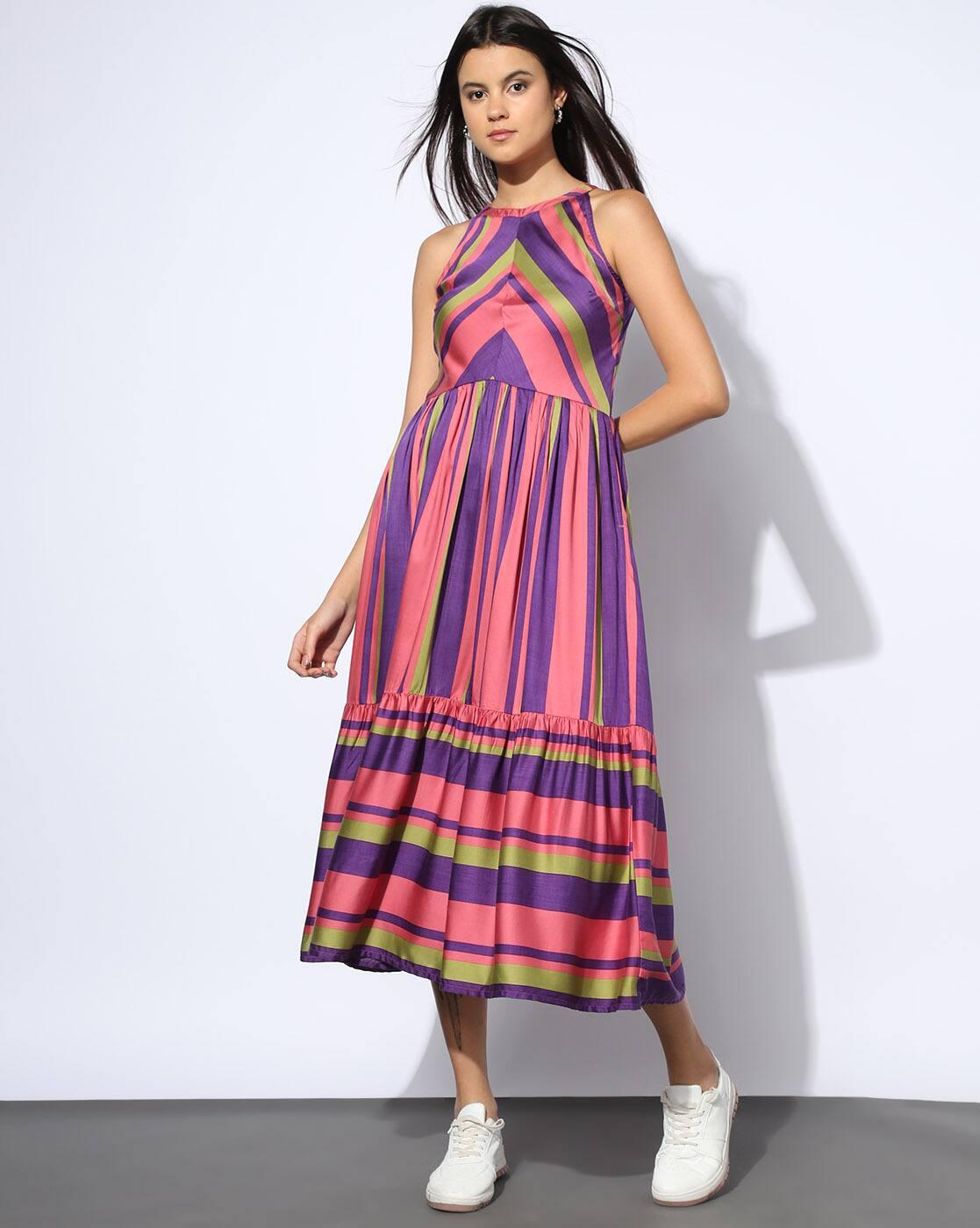 SVRNAAFU DRESSES, PURPLE