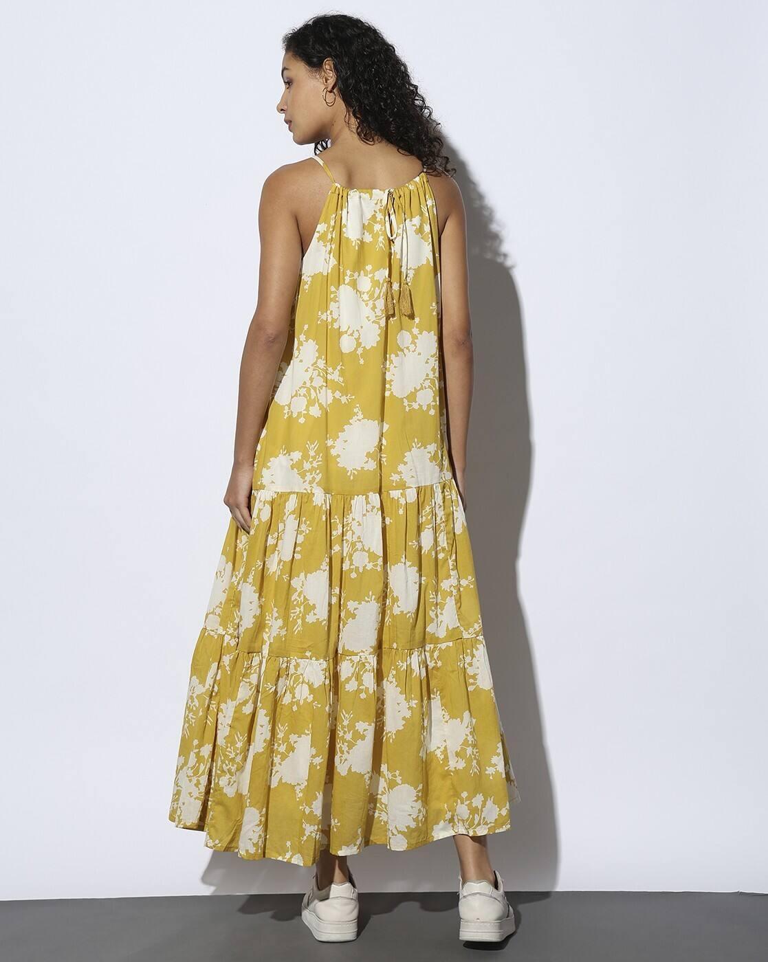 SVRNAAFU DRESSES, YELLOW