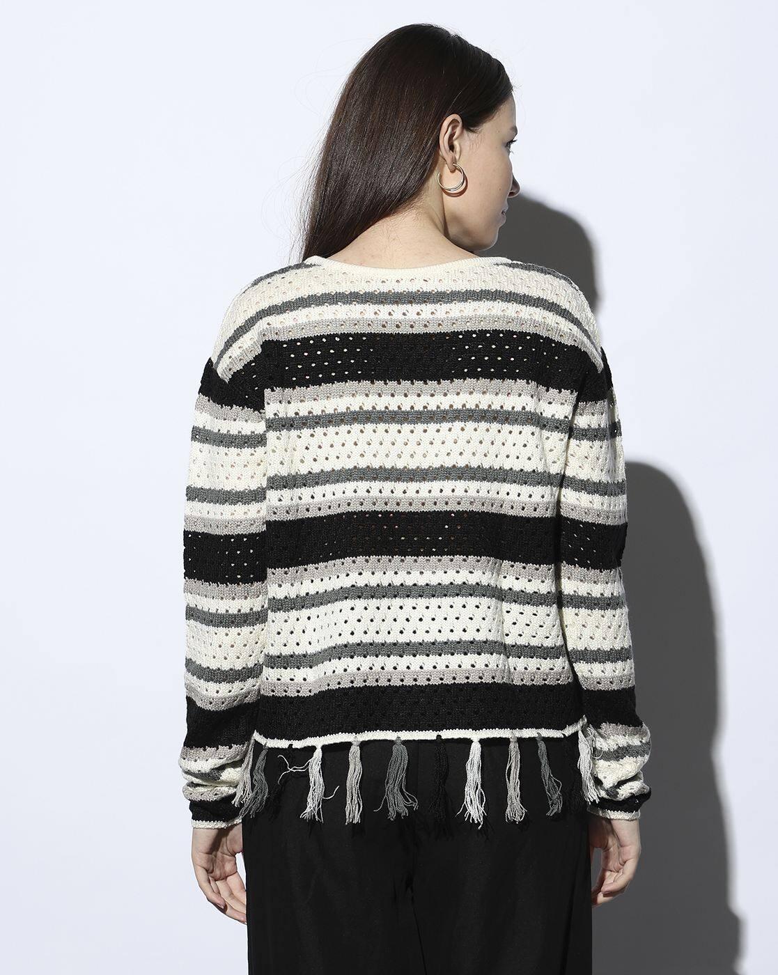 SVRNAAFU TOPS, BLACK