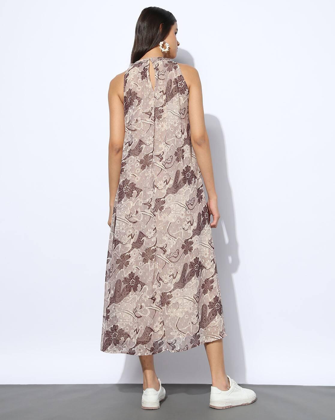 SVRNAAFU DRESSES, BEIGE, L