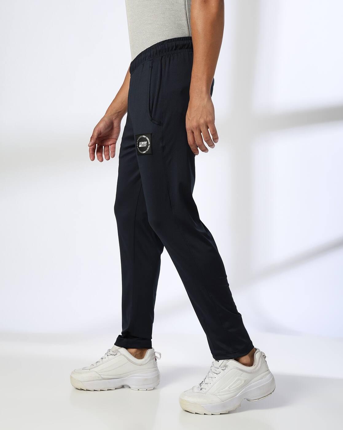 ACTIVE TRACKPANT-4WAY, NAVY, XL