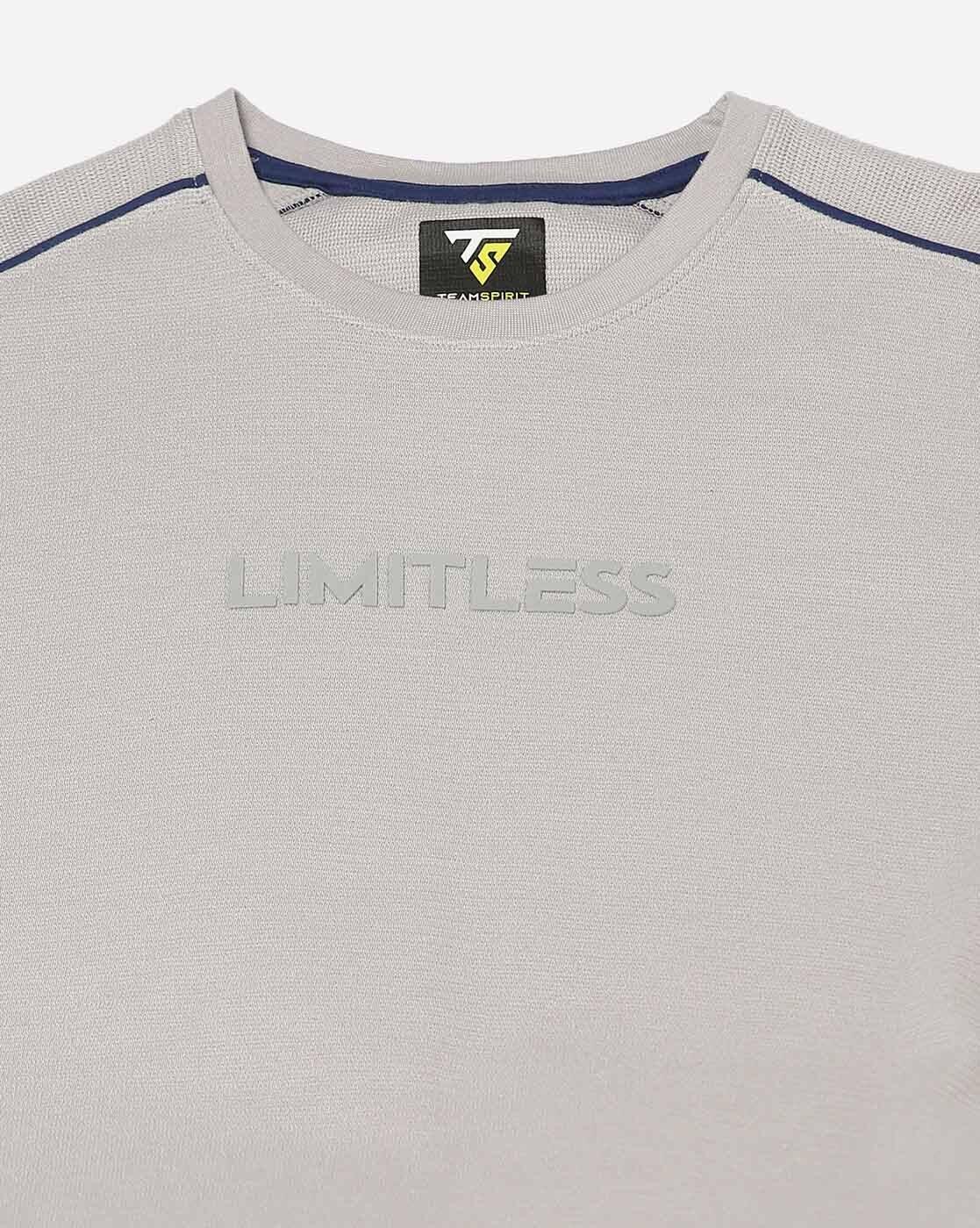 SLEEVE PANEL CORDING HS TEE, GREY