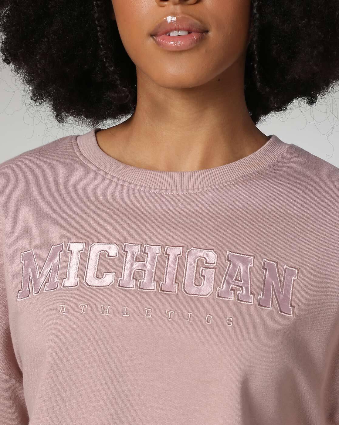 GRAPHIC BOXY TOP, PINK
