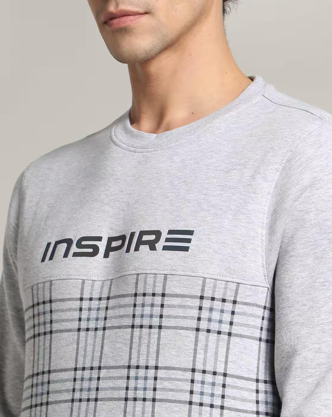 ROUND NECK CNS SWEATSHIRT, GREY, XXL