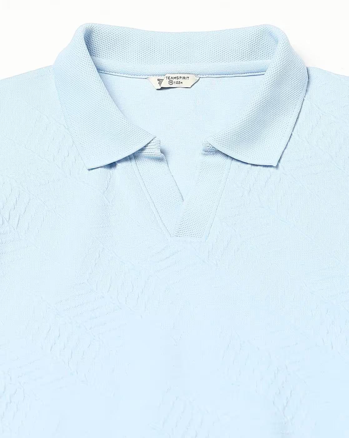 DIAGONAL PATTERN KNT RIB, LT. BLUE, XXL