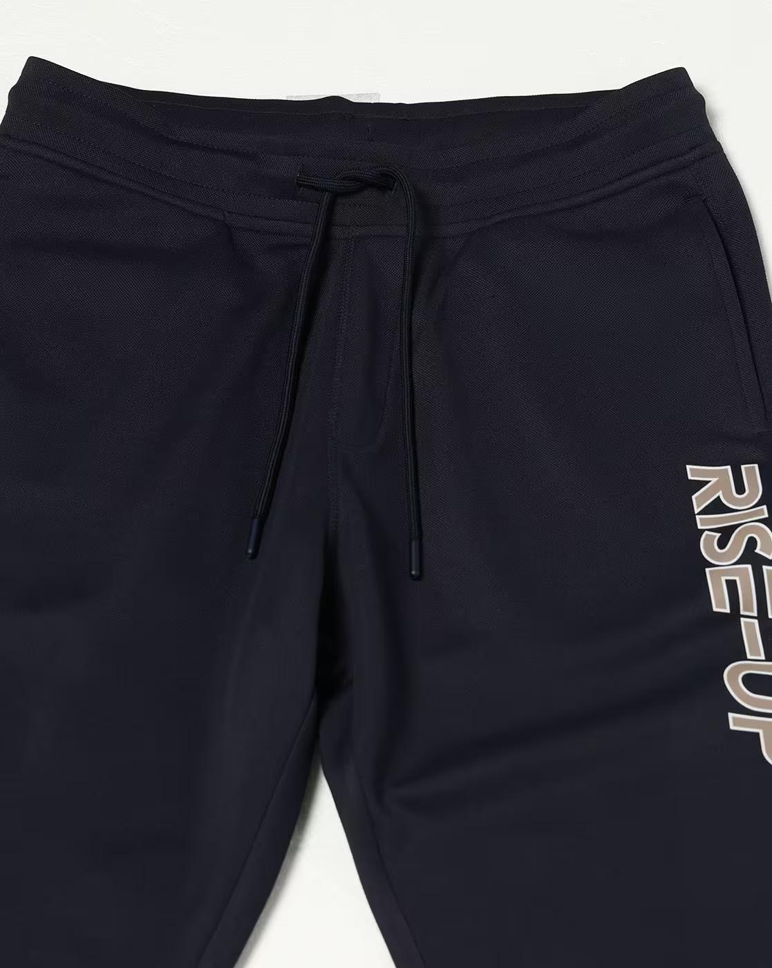 SIDE OVERLOCK STR JOGGER, NAVY, S