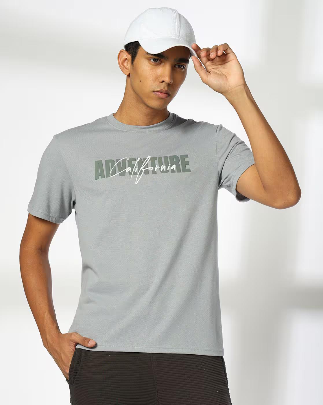 DIAGONAL STR PATTERN FB HS, LT. GREY, XL