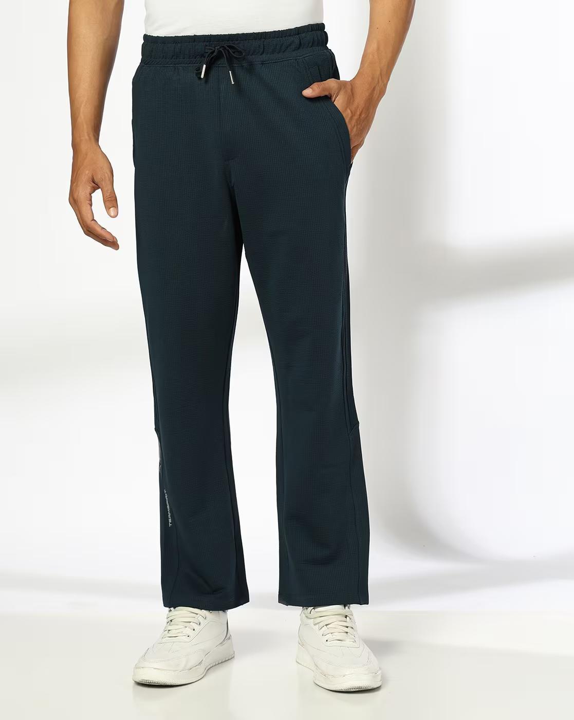 CNS STR SEER SUCKER TRACKPANT, TEAL, L