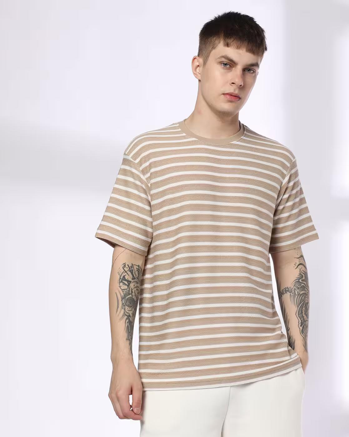 TRI OTTO GRADED STRIPE ULT HS, BEIGE, L