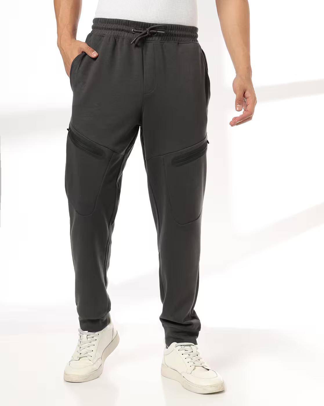 SLANT WATERPROOF ZIPPER DE, DARK GREY, M