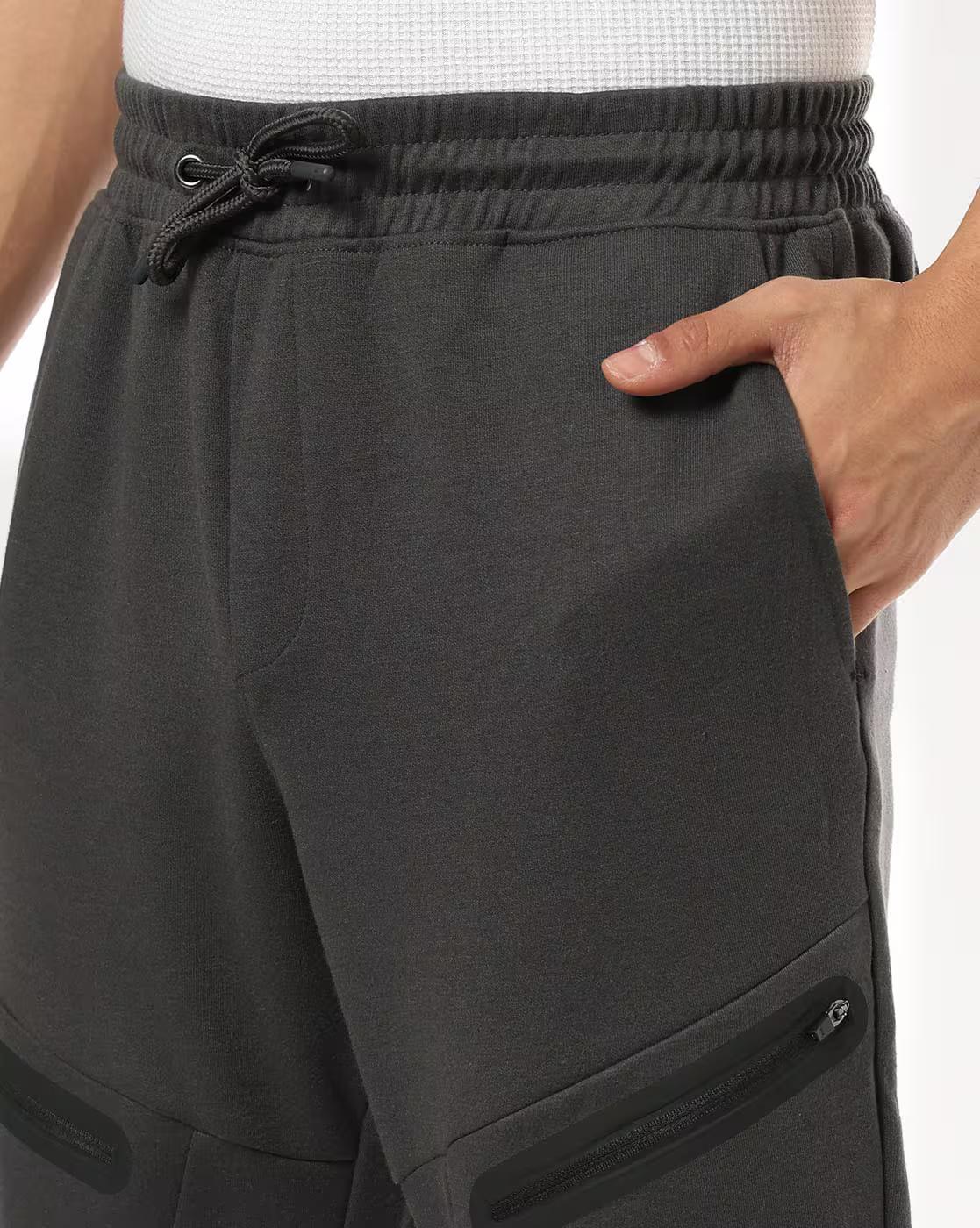 SLANT WATERPROOF ZIPPER DE, DARK GREY, M