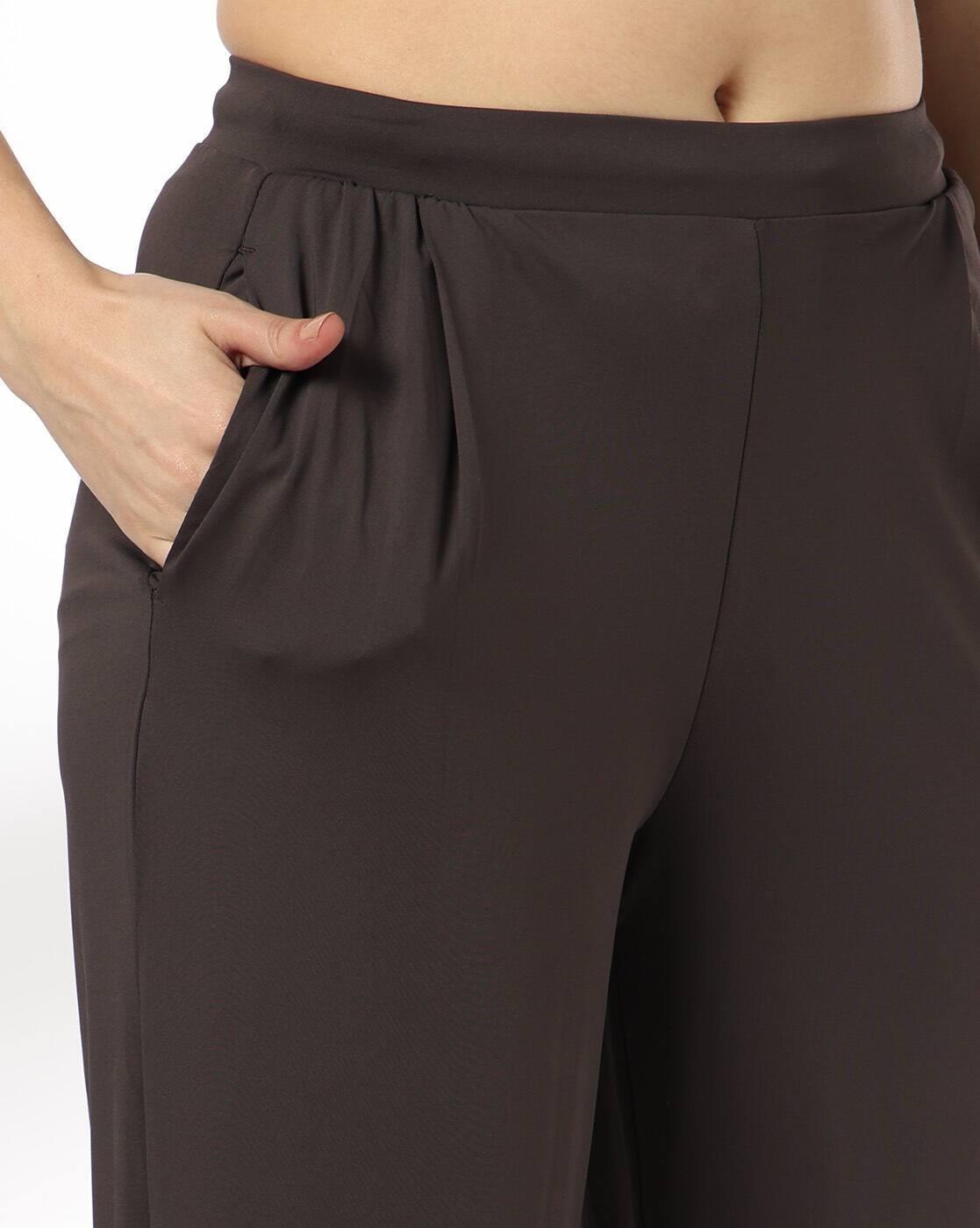 SOLID PLEATED TRACK, DARK GREY, L