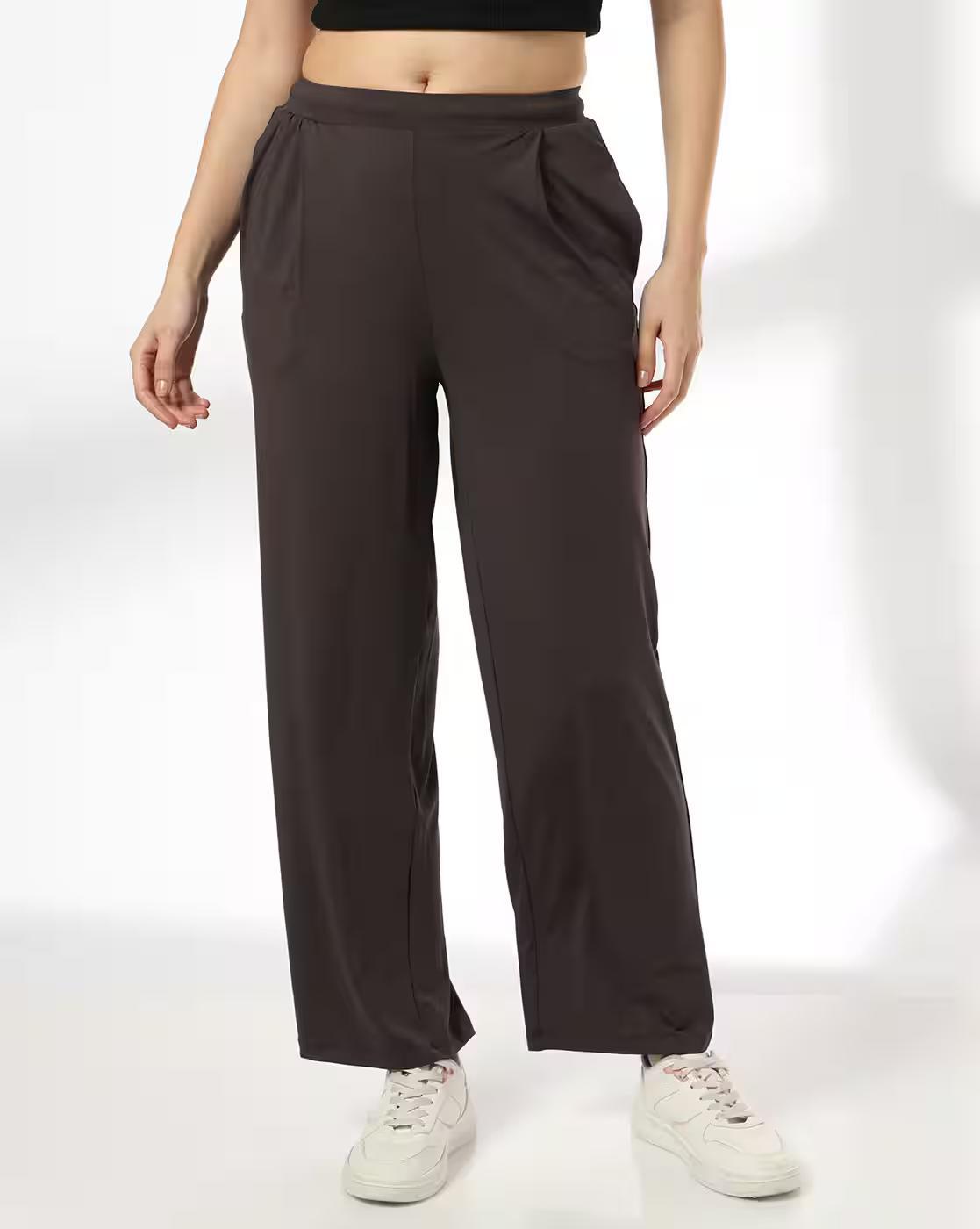 SOLID PLEATED TRACK, DARK GREY, L