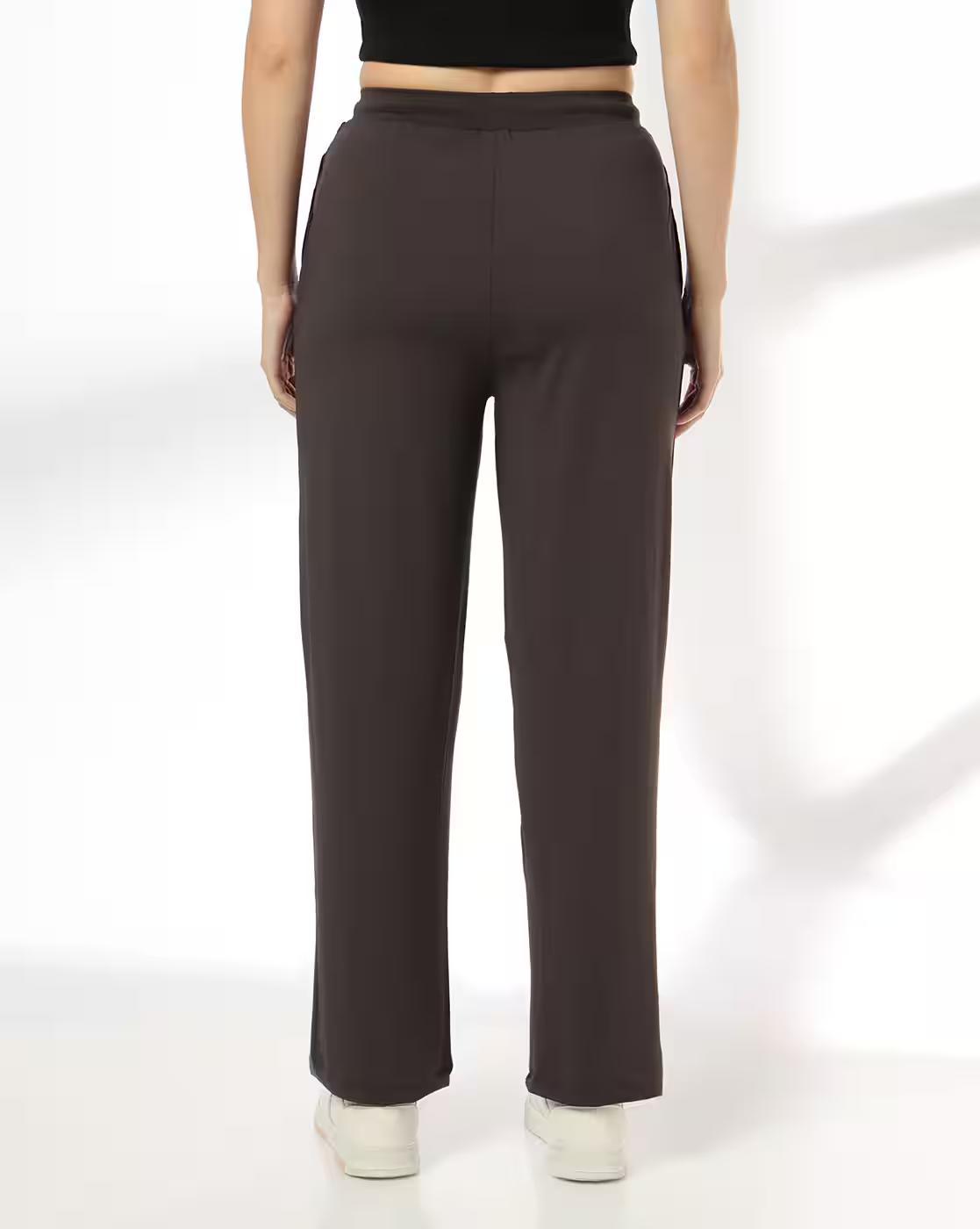 SOLID PLEATED TRACK, DARK GREY, L