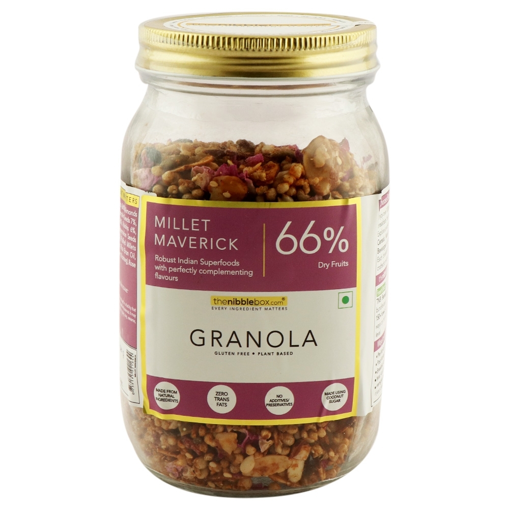 The Nibble Box | The Nibble Box Millet Maverick Granola 250 g