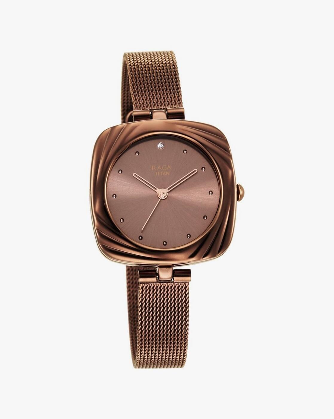 Women Water-Resistant Analogue Watch-NT95139QM02