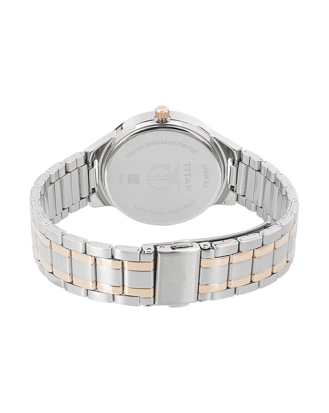 Women Water-Resistant Analogue Watch-NT2590KM01