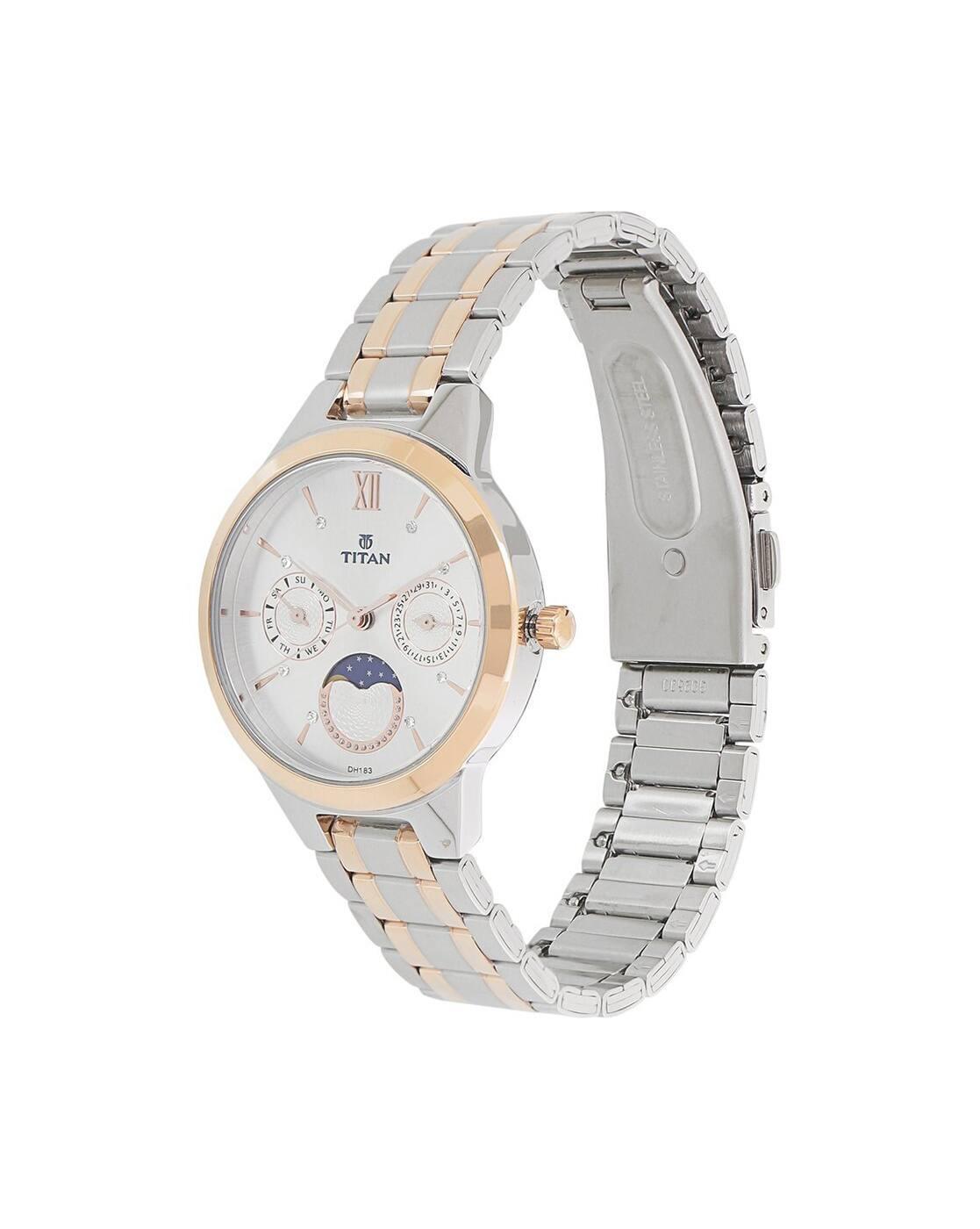 Women Water-Resistant Analogue Watch-NT2590KM01