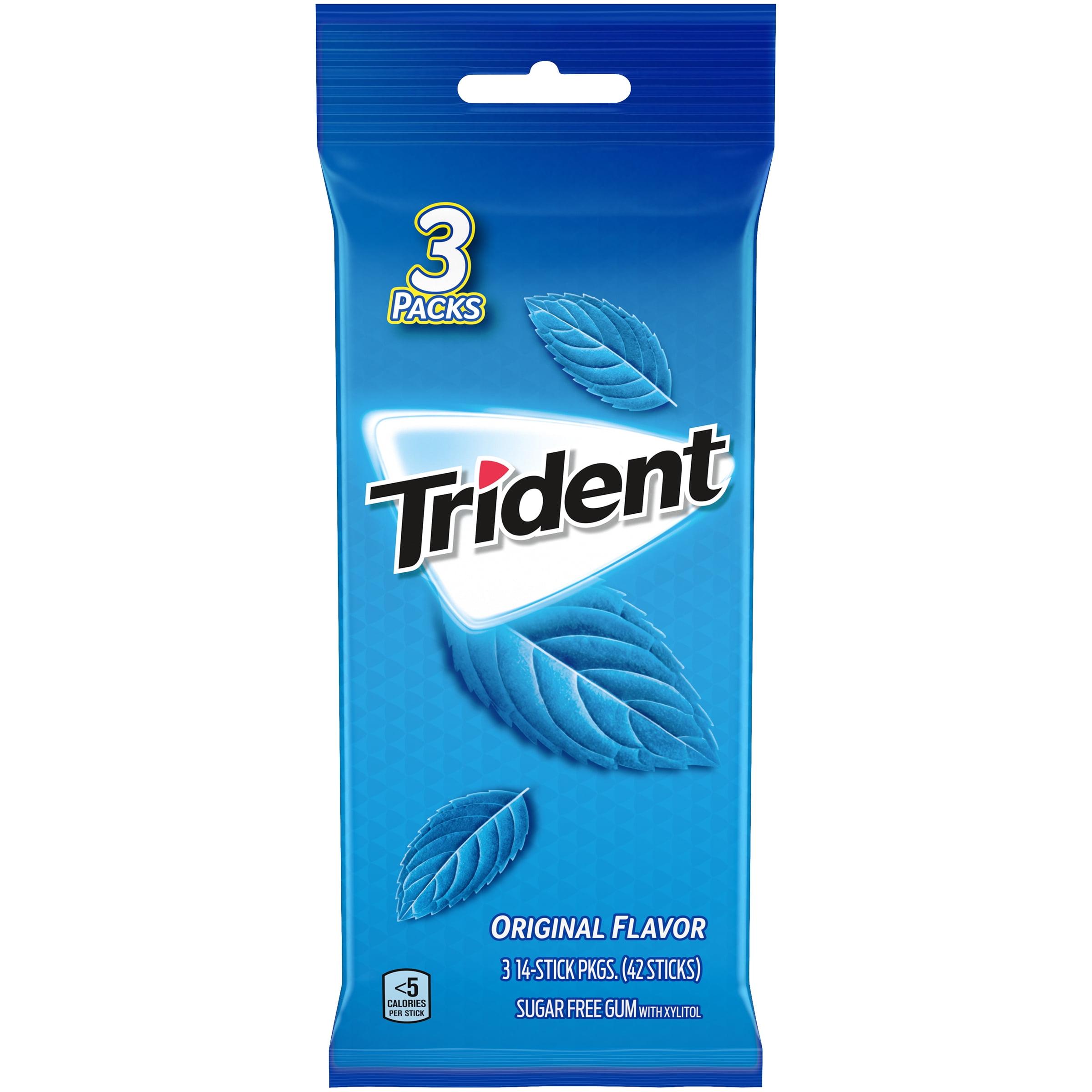 TRIDENT | Trident Original Sugar Free Gum 42 g