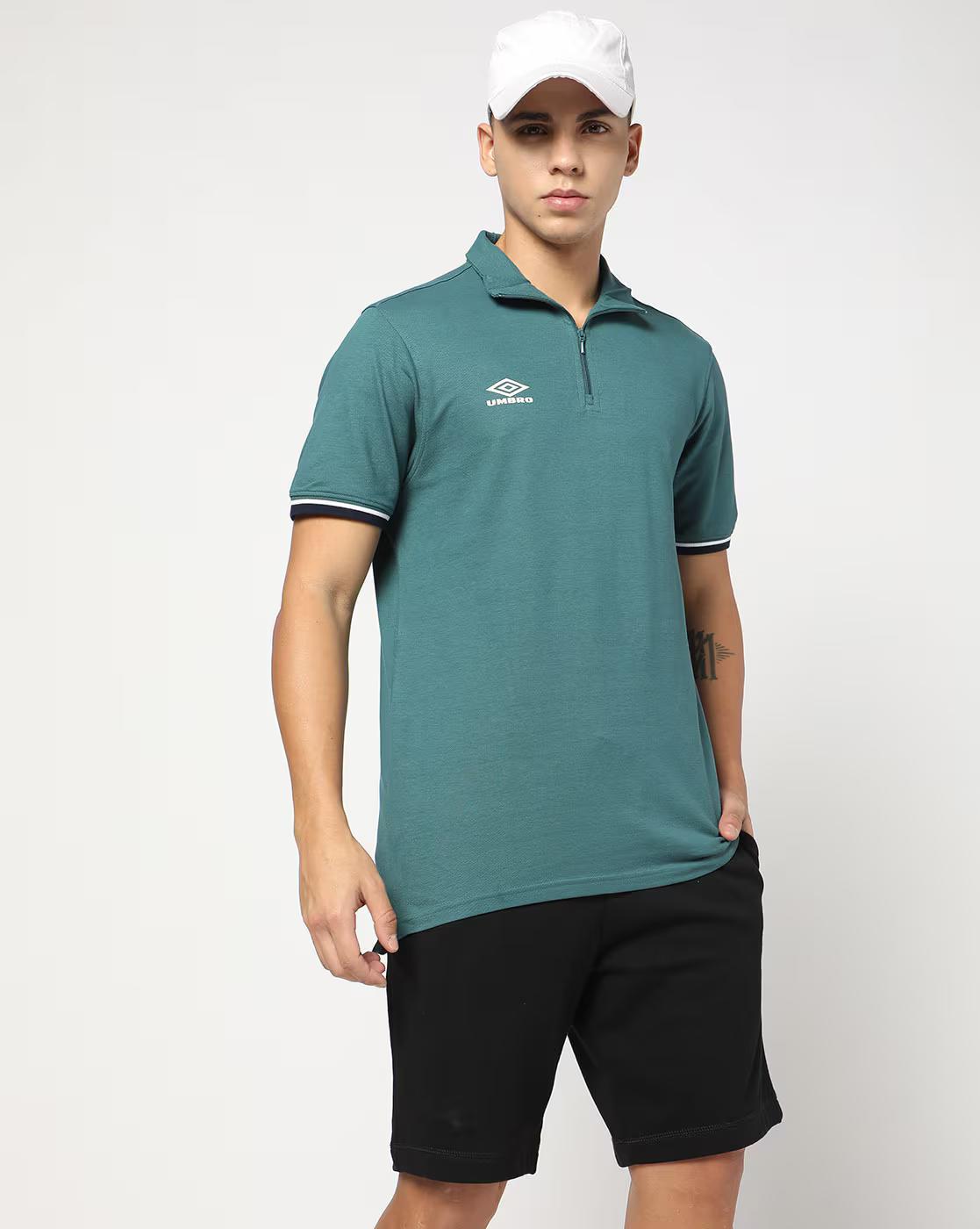 Men Regular Fit Polo T-Shirt