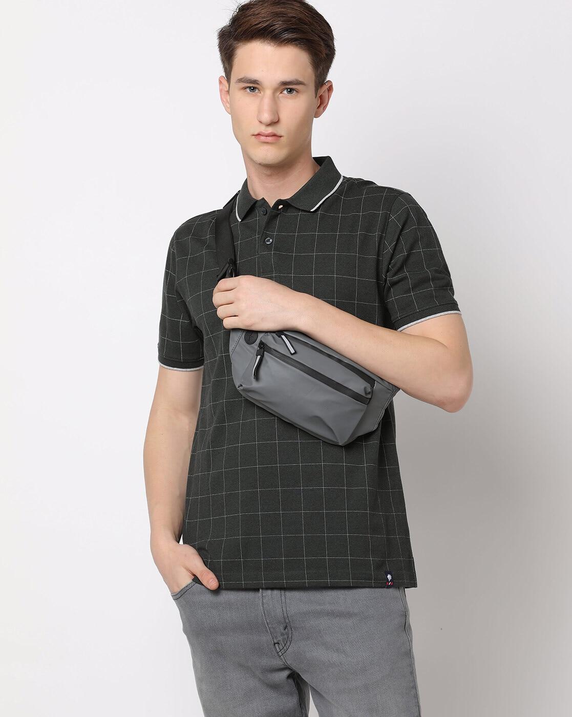 AOP POLO, OLIVE, XL