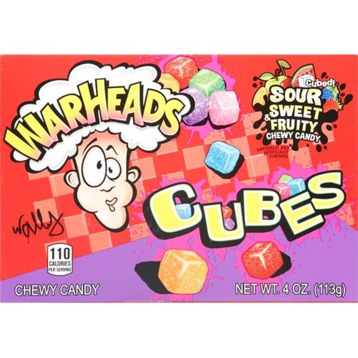 Warheads | Warheads Sour Sweet & Fruity Candy Cubes 113 g